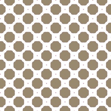 Geometrik şekilli kusursuz desen vektör çizimi