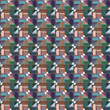 modern geometrik vektör tasarımı, kusursuz desen 