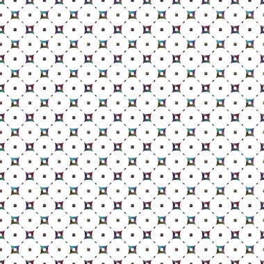Geometrik şekilli kusursuz desen vektör çizimi