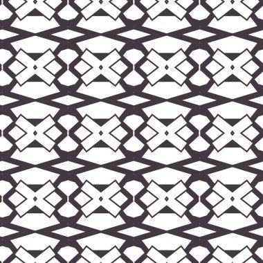 Geometrik şekilli kusursuz desen vektör çizimi