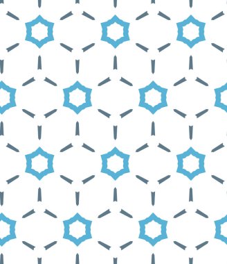 Geometrik şekilli kusursuz desen vektör çizimi