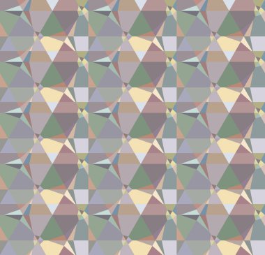 Geometrik şekilli kusursuz desen vektör çizimi