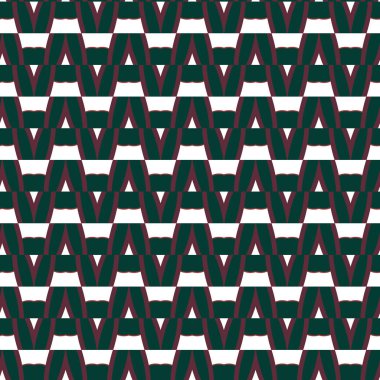 Geometrik şekilli kusursuz desen vektör çizimi