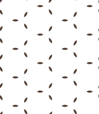 Geometrik şekilli kusursuz desen vektör çizimi