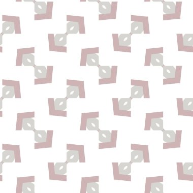 Geometrik şekilli kusursuz desen vektör çizimi