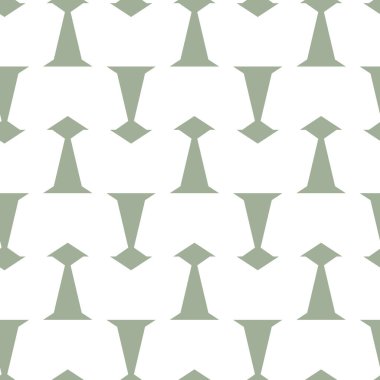Geometrik şekilli kusursuz desen vektör çizimi