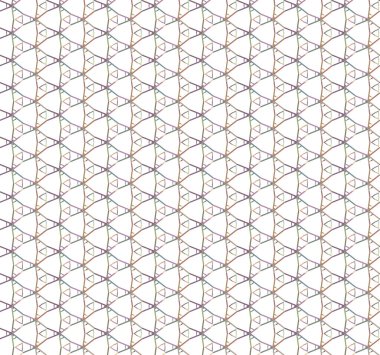 Geometrik şekilli kusursuz desen vektör çizimi