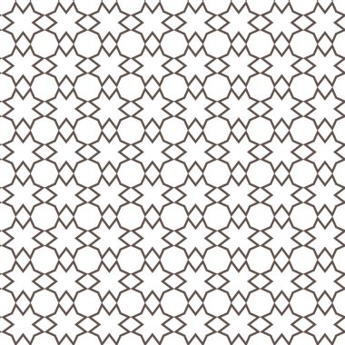 Geometrik şekilli kusursuz desen vektör çizimi
