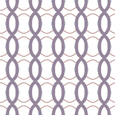 Geometrik şekilli kusursuz desen vektör çizimi