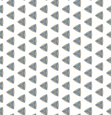 Geometrik şekilli kusursuz desen vektör çizimi