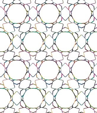 modern geometrik vektör tasarımı, kusursuz desen 