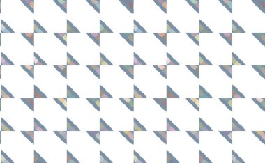 Geometrik şekilli kusursuz desen vektör çizimi