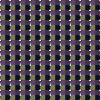 Geometrik şekilli kusursuz desen vektör çizimi