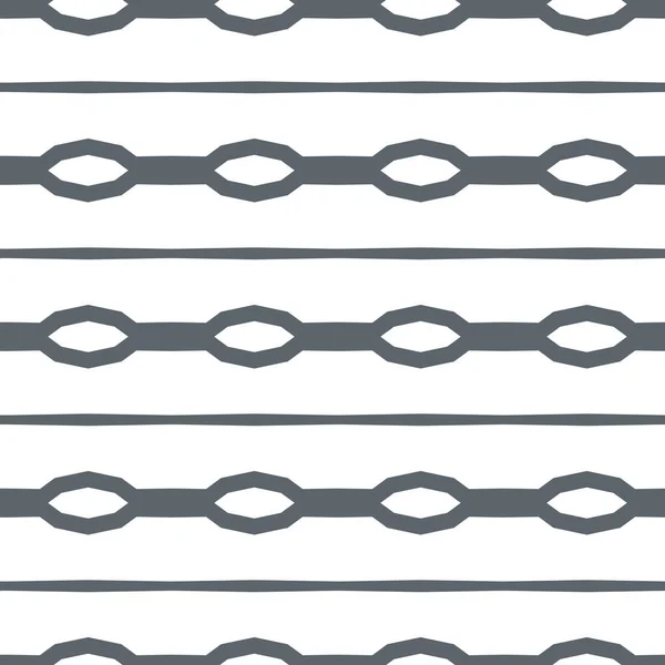 Nahtlose Muster Mit Geometrischen Formen Vektorillustration — Stockvektor