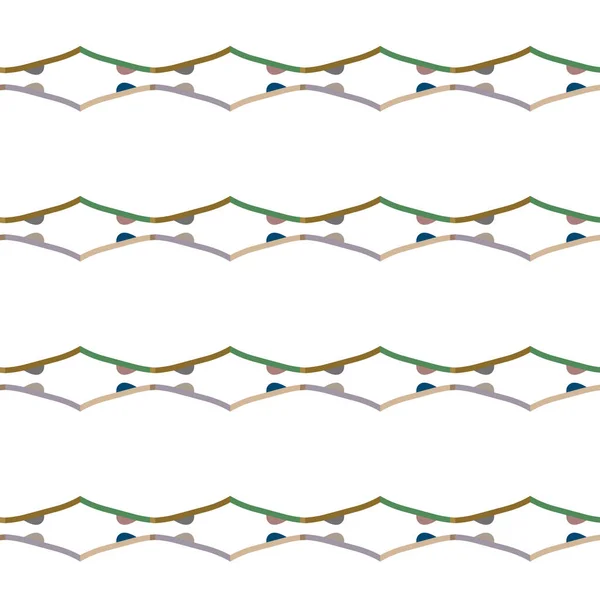 现代几何矢量设计 无缝图案 — 图库矢量图片