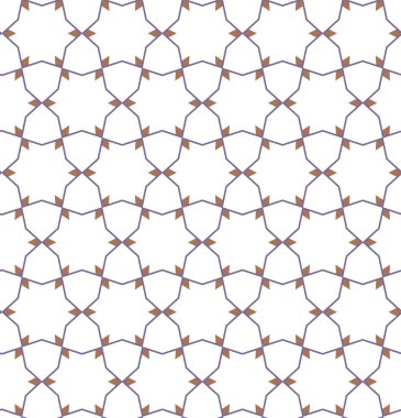 Geometrik şekilli kusursuz desen vektör çizimi