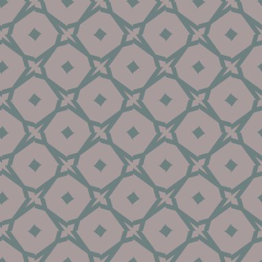 Geometrik şekilli kusursuz desen vektör çizimi