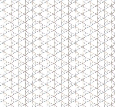 Geometrik şekilli kusursuz desen vektör çizimi