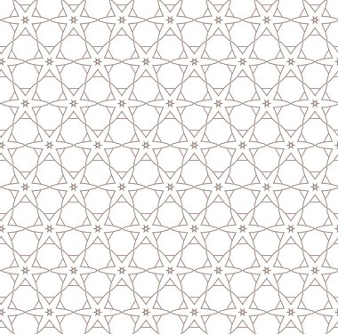 Geometrik şekilli kusursuz desen vektör çizimi