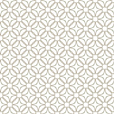 Geometrik şekilli kusursuz desen vektör çizimi