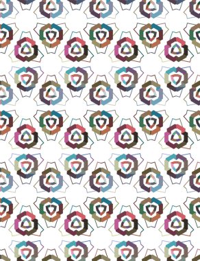 modern geometrik vektör tasarımı, kusursuz desen 