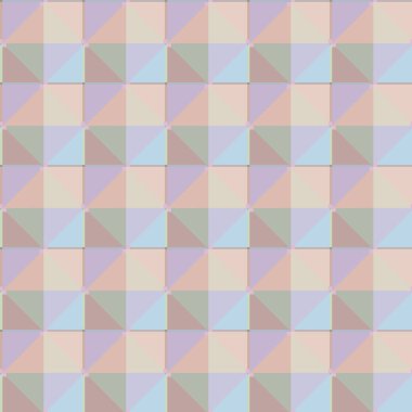 Geometrik şekilli kusursuz desen vektör çizimi