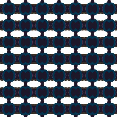 Geometrik şekilli kusursuz desen vektör çizimi