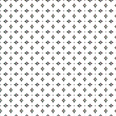 Geometrik şekilli kusursuz desen vektör çizimi