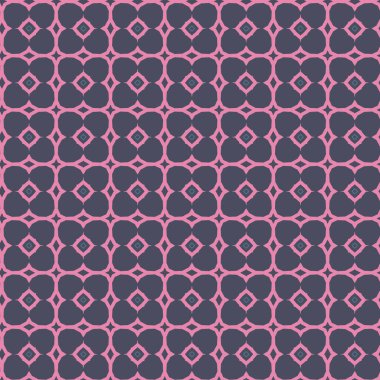 Geometrik şekilli kusursuz desen vektör çizimi