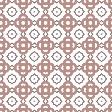 Geometrik şekilli kusursuz desen vektör çizimi