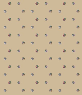 Geometrik şekilli kusursuz desen vektör çizimi