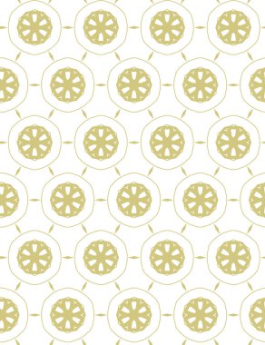 Geometrik şekilli kusursuz desen vektör çizimi