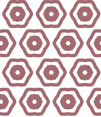 Geometrik şekilli kusursuz desen vektör çizimi