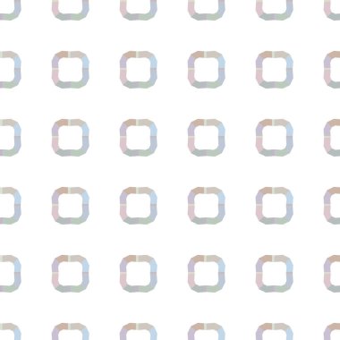 Geometrik şekilli kusursuz desen vektör çizimi