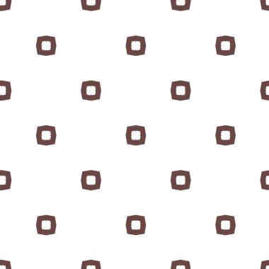 Geometrik şekilli kusursuz desen vektör çizimi