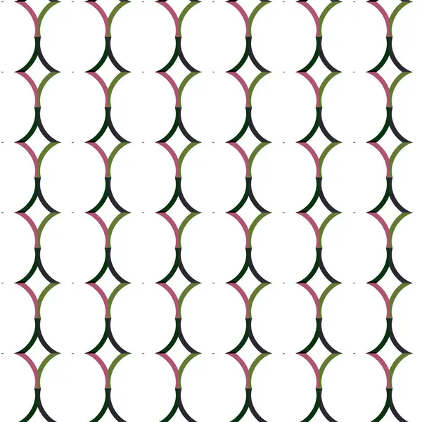 Motif Sans Couture Avec Des Formes Géométriques Illustration Vectorielle — Image vectorielle