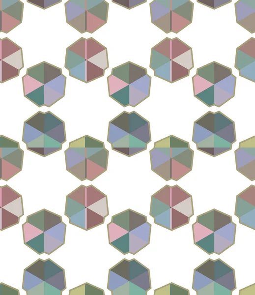 现代几何矢量设计 无缝图案 — 图库矢量图片