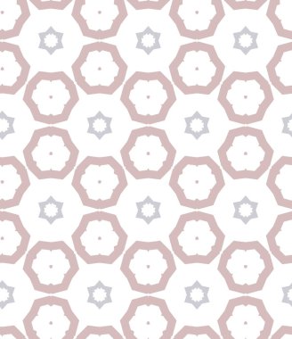 Geometrik şekilli kusursuz desen vektör çizimi