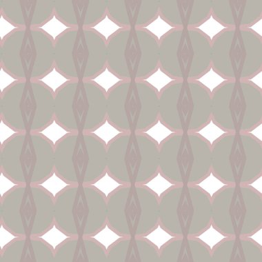 Geometrik şekilli kusursuz desen vektör çizimi