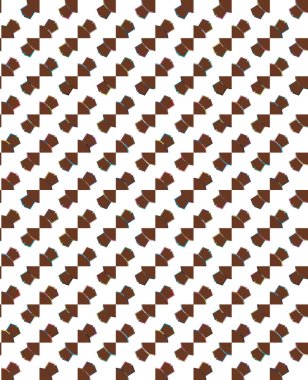 Geometrik şekilli kusursuz desen vektör çizimi