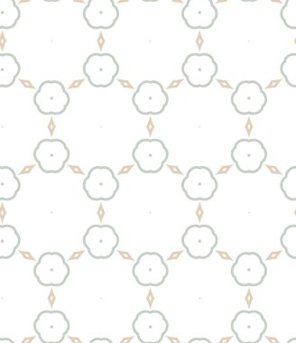 Geometrik şekilli kusursuz desen vektör çizimi