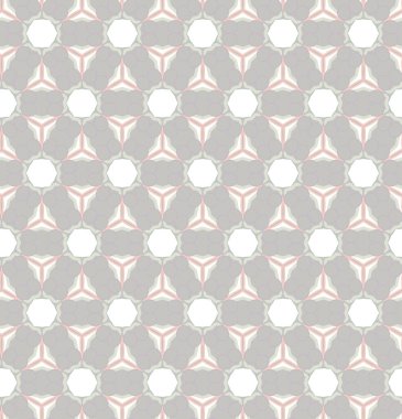 Geometrik şekilli kusursuz desen vektör çizimi