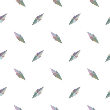 Geometrik şekilli kusursuz desen vektör çizimi