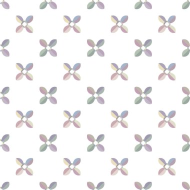 Geometrik şekilli kusursuz desen vektör çizimi