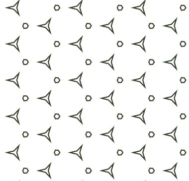 Geometrik şekilli kusursuz desen vektör çizimi