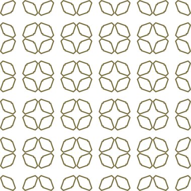Geometrik şekilli kusursuz desen vektör çizimi