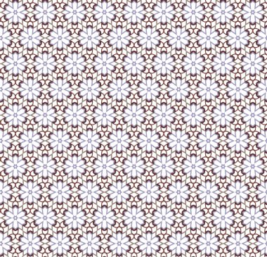 Geometrik şekilli kusursuz desen vektör çizimi