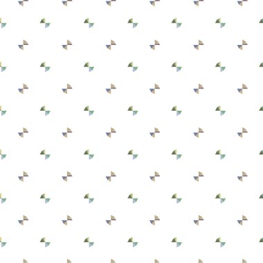 Geometrik şekilli kusursuz desen vektör çizimi