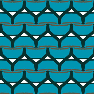 modern geometrik vektör tasarımı, kusursuz desen 