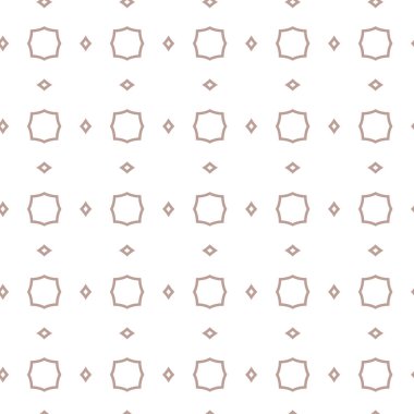 Geometrik şekilli kusursuz desen vektör çizimi